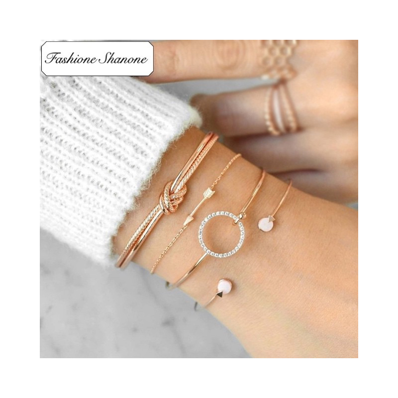 Fashione Shanone - Boho bracelets set