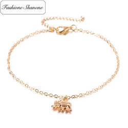 Fashione Shanone - Bracelet de cheville éléphant