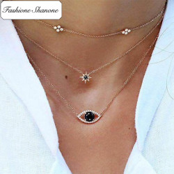 Fashione Shanone - Evil eye 3 necklaces set