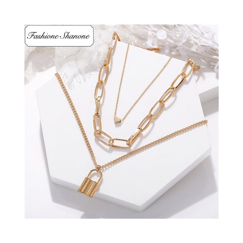Fashione Shanone - Love 3 necklaces set