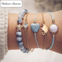 Ocean 5 bracelets set