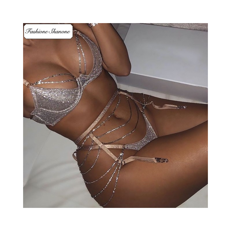 Fashione Shanone - Sparkly lingerie set