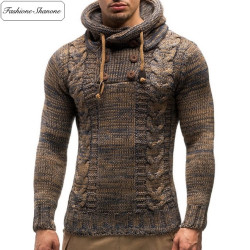 Fashione Shanone - Brown hooded sweater