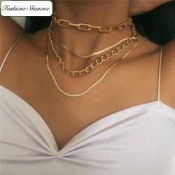 Fashione Shanone - Multi chain necklace