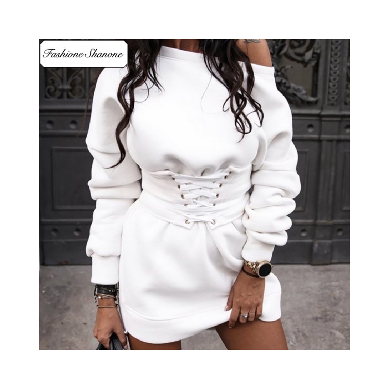 Fashione Shanone - Robe sweat corset