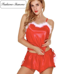 Fashione Shanone - Christmas shorts pajamas set