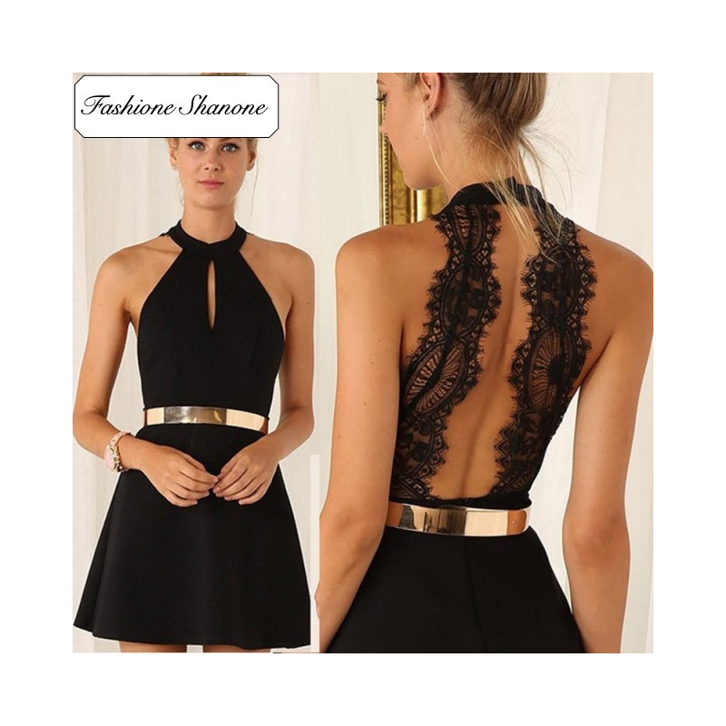 Fashione Shanone - Dress with lace back