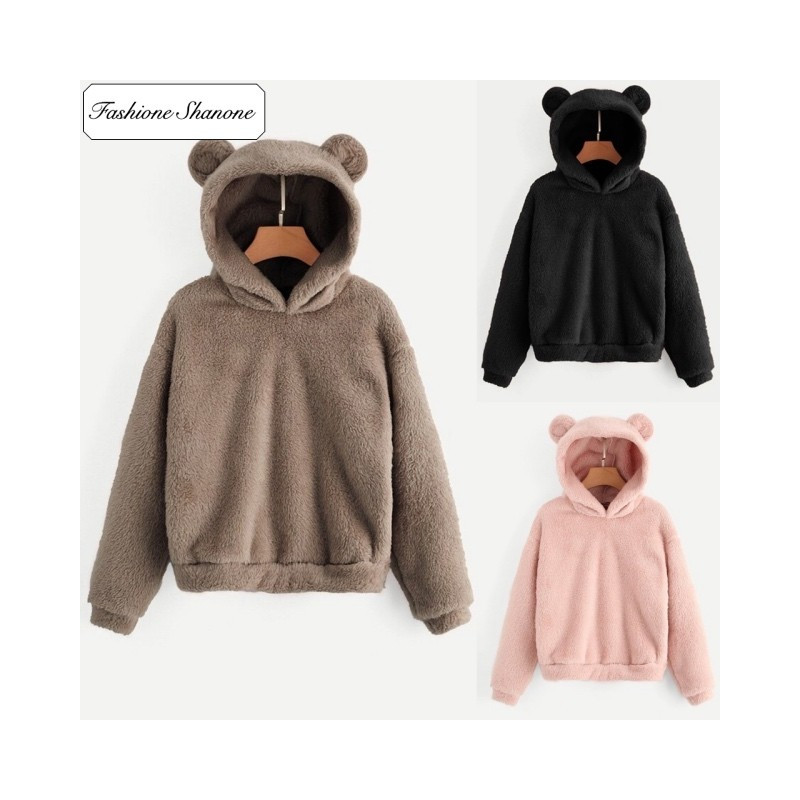Fashione Shanone - Teddy bear hoodie