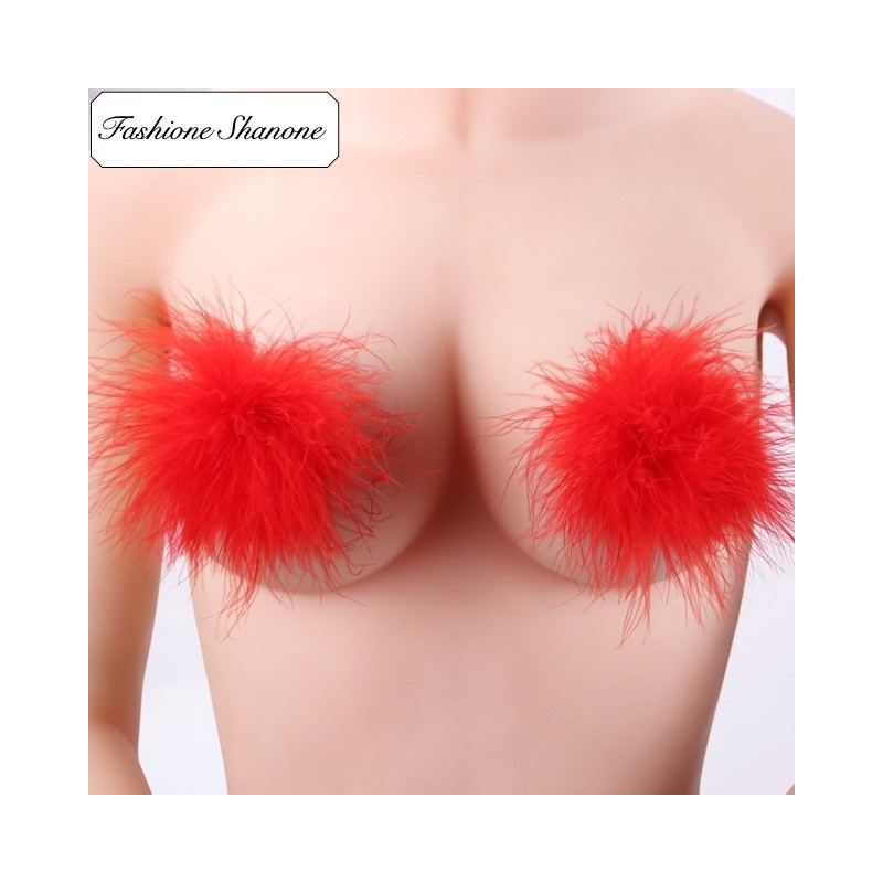 Fashione Shanone - Feather nipple covers