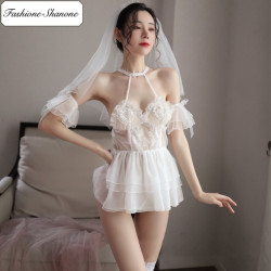 Fashione Shanone - Costume sexy robe de mariée