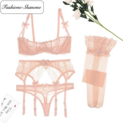 Fashione Shanone - Pink lace underwear set