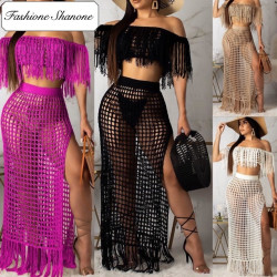 Fashione Shanone - Tassel beachwear set