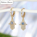 Fashione Shanone - Hand of Fatima earrings