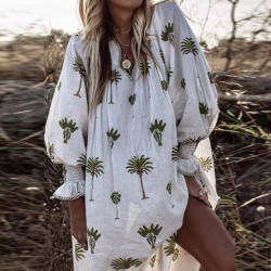 Fashione Shanone - Palm tree dress