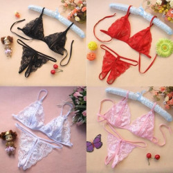 Fashione Shanone | Hollow out G-string and bra
