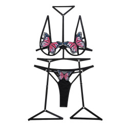 Fashione Shanone | Ensemble de lingerie papillons