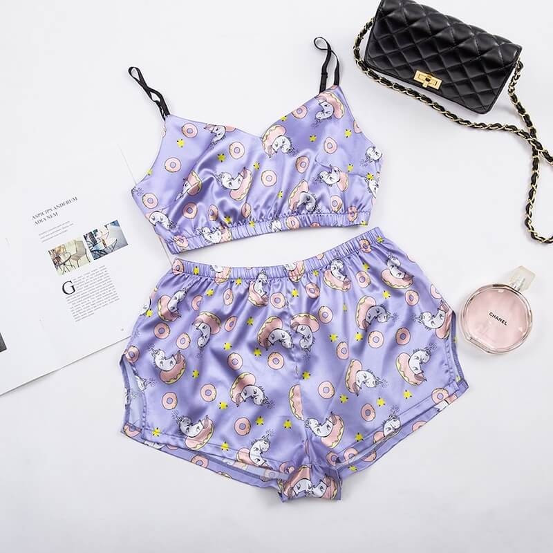 Fashione Shanone | Pyjama crop top et short