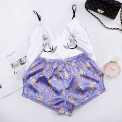 Fashione Shanone | Crop top and shorts pajamas