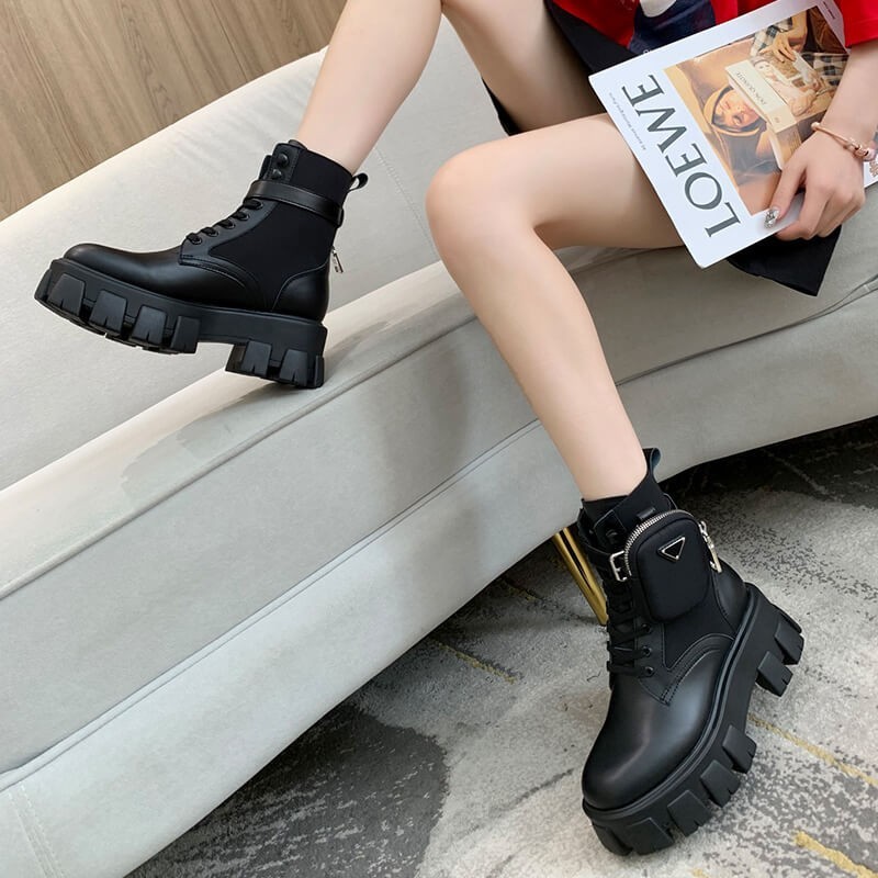 Fashione Shanone | Thick soles ankle boots
