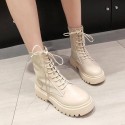 Thick soles ankle boots