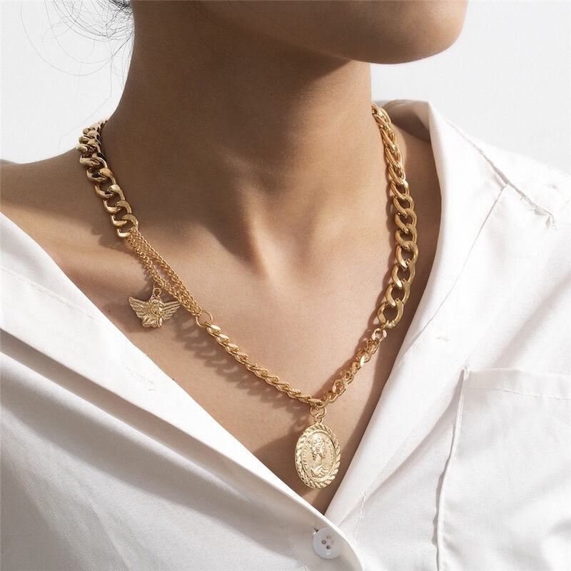 Fashione Shanone | Fancy chain necklace