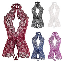Fashione Shanone | Sexy open lace bodysuit