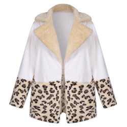 Fashione Shanone | Veste douce léopard