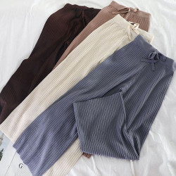 Fashione Shanone | Knit wide pants