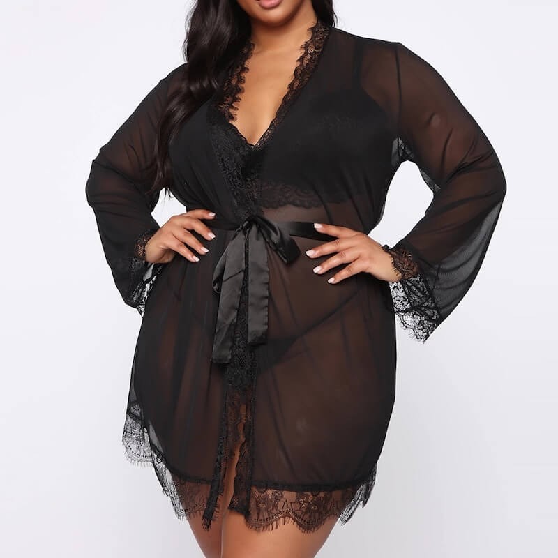 Fashione Shanone | Plus size erotic dressing gown