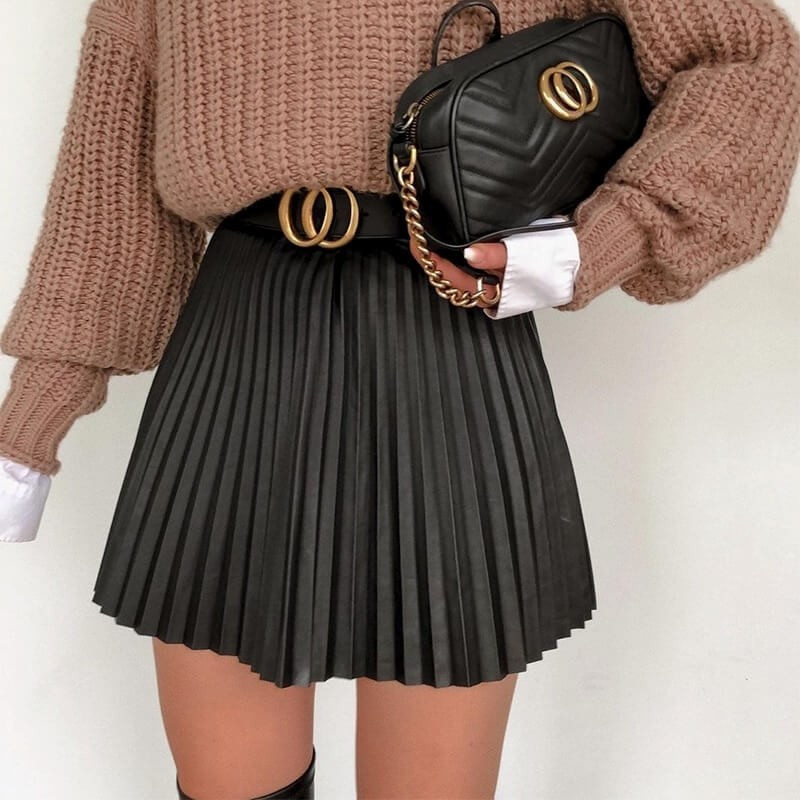 Fashione Shanone | Short pleated skirt