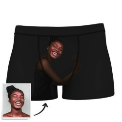 Funny boxer briefs for men customized underwear for boyfriend