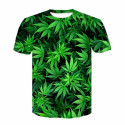 T-shirt manches courtes cannabis