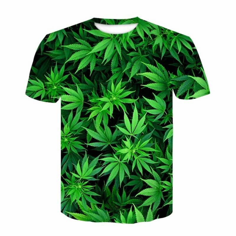 Cannabis short sleeves T-shirt