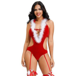 Sexy Christmas costume bodysuit