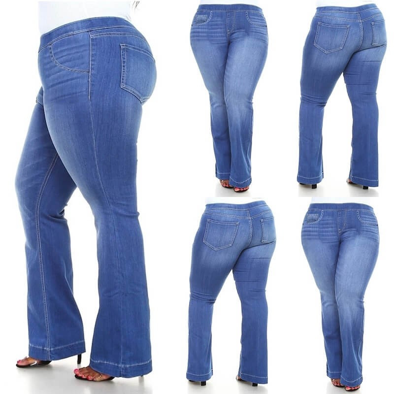 Plus size classic jeans
