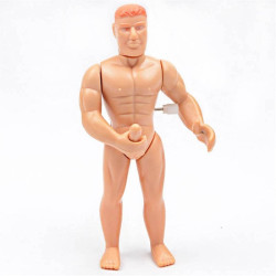 Masturbating man figurine toy
