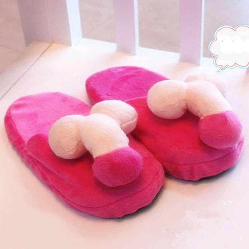 Penis male sex slippers