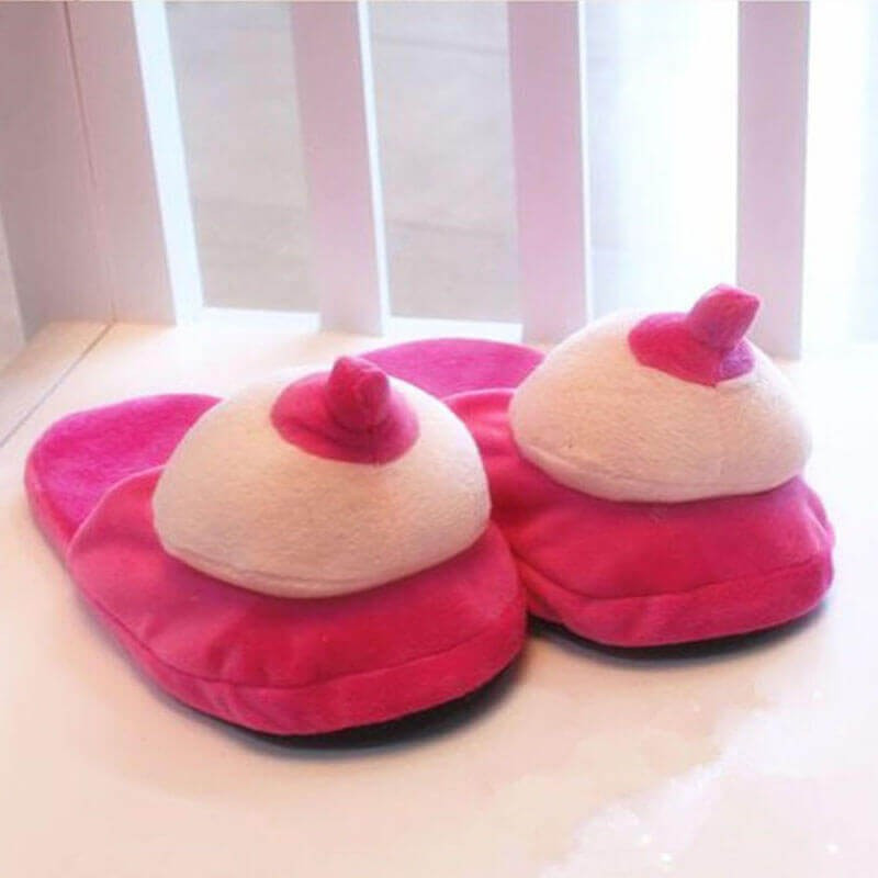 Silicone breast slippers