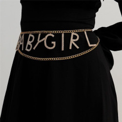 BABY GIRL jewelry belt