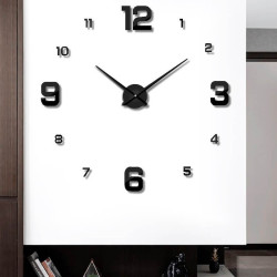 Minimalist decoration wall quartz clock