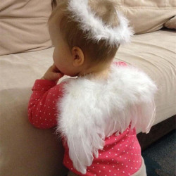 Angel costume for baby photography accessories