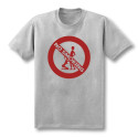 T-shirt interdit de pipe interdit de fellation