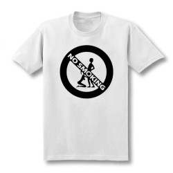 T-shirt interdit de pie interdit de fellation