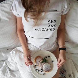 SEX AND PANCAKES T-shirt
