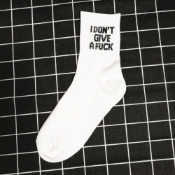 Original funny socks I DON'T GIVE A FUCK