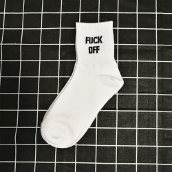 FUCK OFF original funny socks