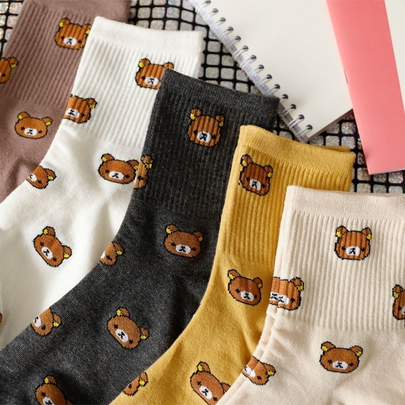 Original funny bear socks