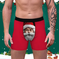 Santa Claus boxer briefs