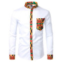 Chemise col mao mode africaine