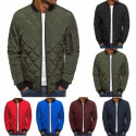 Quilted men\'s bomber